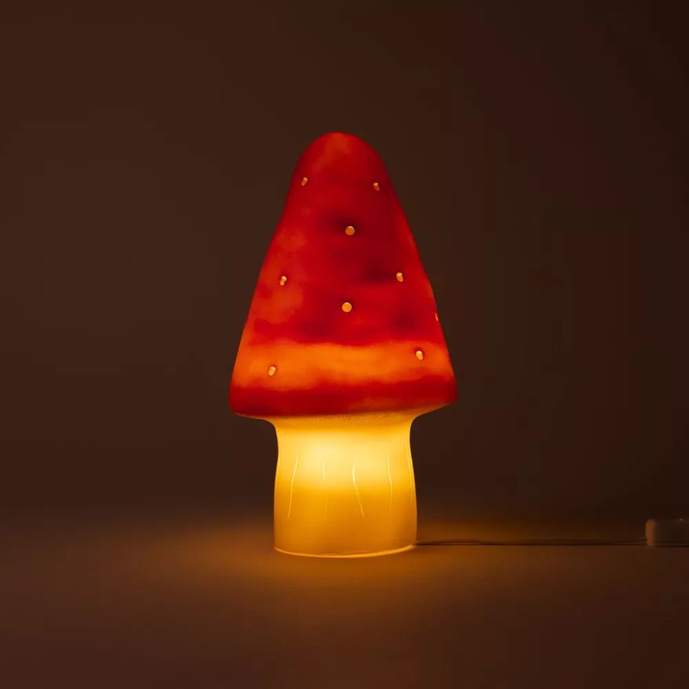 Heico Paddenstoel Lamp Rode Baksteen 15x28 cm - Kleine Eland