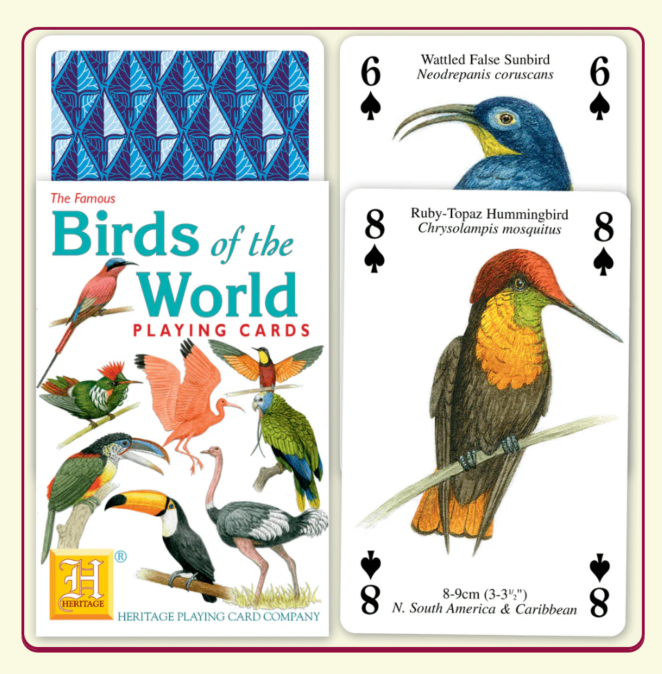 Heritage Playing Cards | Speelkaarten | Birds of the World - Kleine Eland