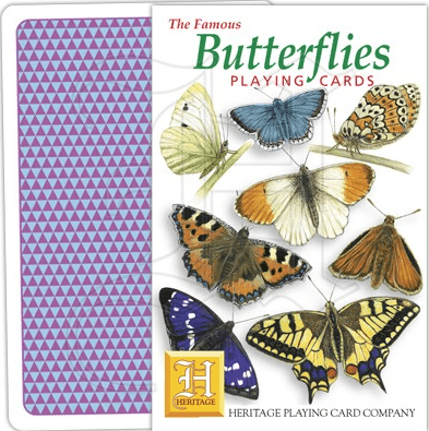 Heritage Playing Cards | Speelkaarten | Butterflies - Kleine Eland
