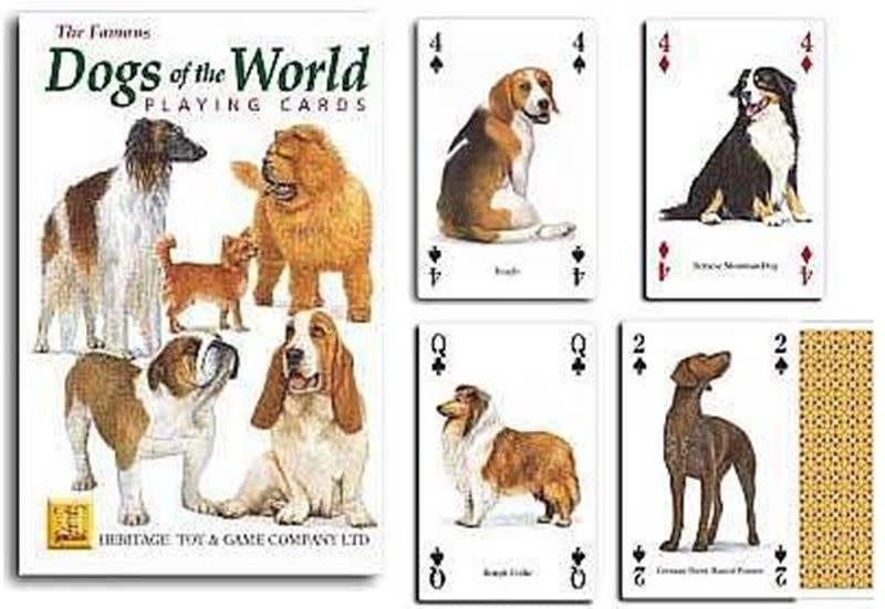 Heritage Playing Cards | Speelkaarten | Dogs Of The World - Kleine Eland