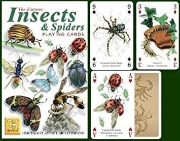 Heritage Playing Cards | Speelkaarten | Insects &amp; Spiders - Kleine Eland