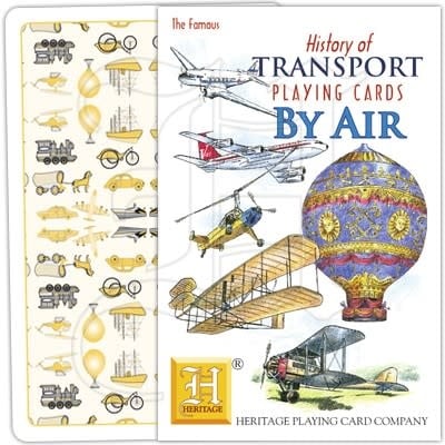 Heritage Playing Cards | Speelkaarten | Transport By Air - Kleine Eland