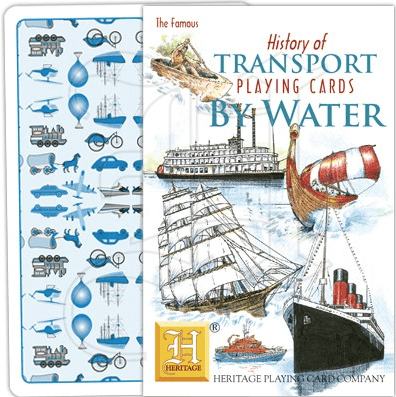 Heritage Playing Cards | Speelkaarten | Transport By Water - Kleine Eland