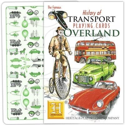 Heritage Playing Cards | Speelkaarten | Transport Overland - Kleine Eland