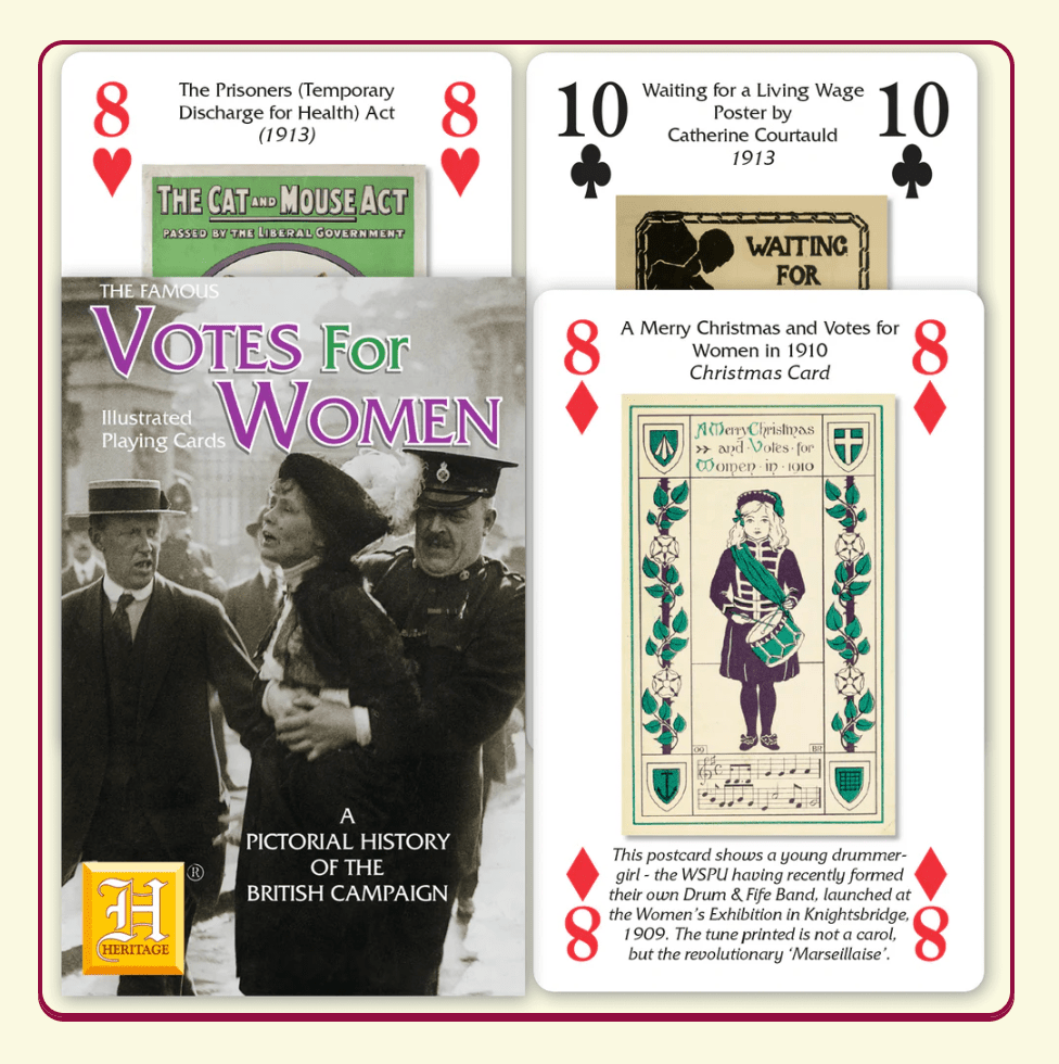 Heritage Playing Cards | Speelkaarten | Votes for Women - Kleine Eland