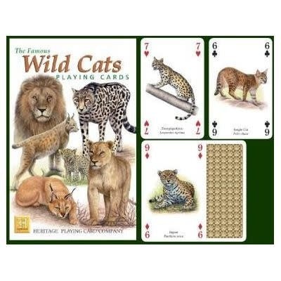 Heritage Playing Cards | Speelkaarten | Wild Cats - Kleine Eland