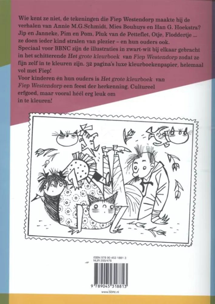 Het grote kleurboek van Fiep Westendorp | 5+ - Kleine Eland