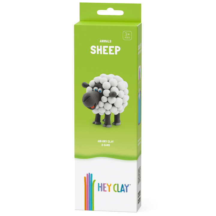 Hey Clay | Animals | Farm Story | Schaap | 5 kleuren | 3+ - Kleine Eland