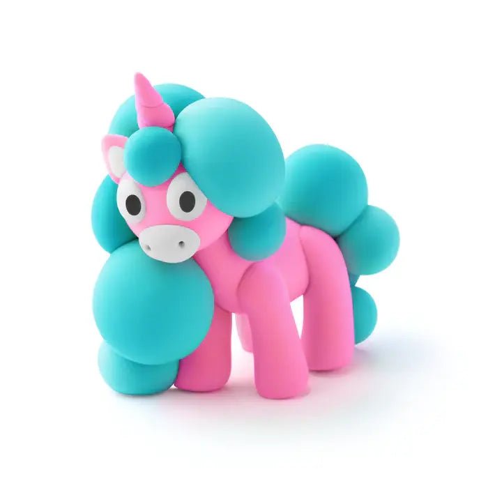 Hey Clay | Regenboog Eenhoorn | Cloudy | 4 kleuren | 3+ - Kleine Eland