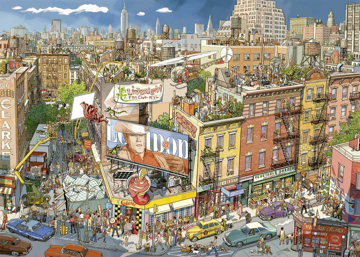 Heye | Movie Masters | Superhero Films | 96 x 68 cm | 2000 stukjes - Kleine Eland