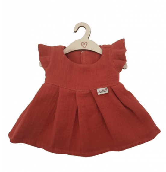 Hollie | Poppenkleding | Poppenjurk | Spring Terra | 34 cm | 2+ - Kleine Eland