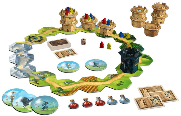 Hotgames | Bordspel | De Betoverde Torens | 8+ - Kleine Eland