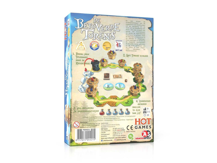 Hotgames | Bordspel | De Betoverde Torens | 8+ - Kleine Eland