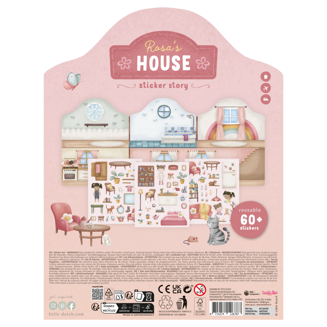 Little Dutch | Stickerboek | Rosa&
