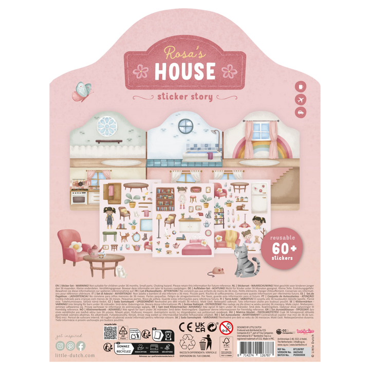 Little Dutch | Stickerboek | Rosa&