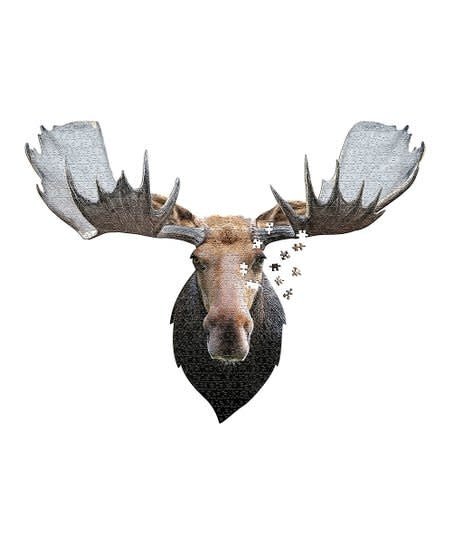 I Am | Head Shaped | Jigsaw Puzzle | Moose | 700 pcs | 10+ - Kleine Eland