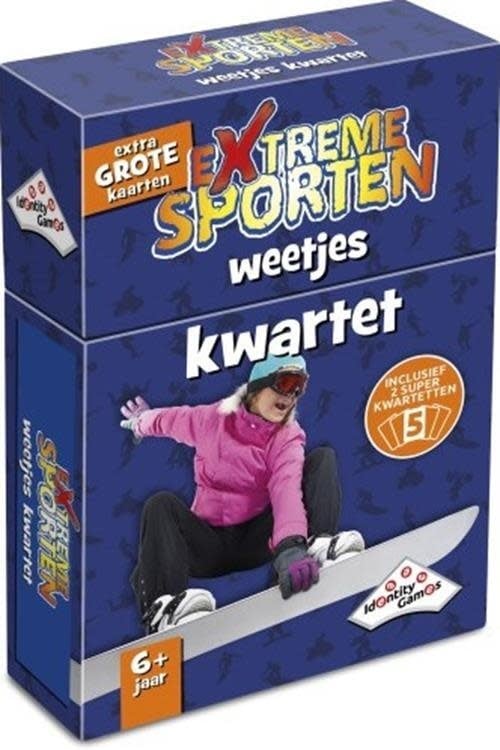 Identity Games | Weetjes Kwartet | Extreme Sporten | 6+ - Kleine Eland