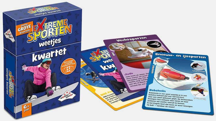 Identity Games | Weetjes Kwartet | Extreme Sporten | 6+ - Kleine Eland