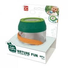 Hape | Nature Fun | Explorer's Bug Jar | vergroot 4x | 9 cm | 4+