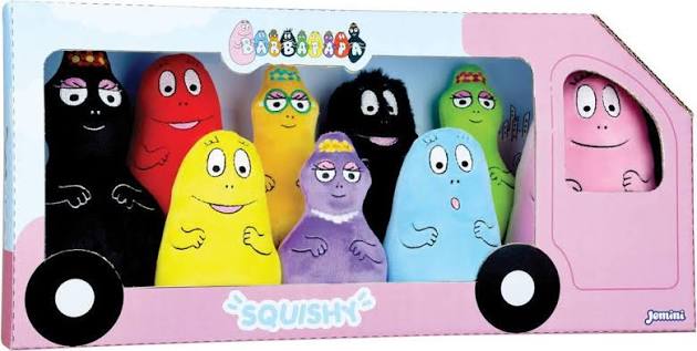 Squishy | Familie Barbapapa | 9-delig | 15 cm | 0+