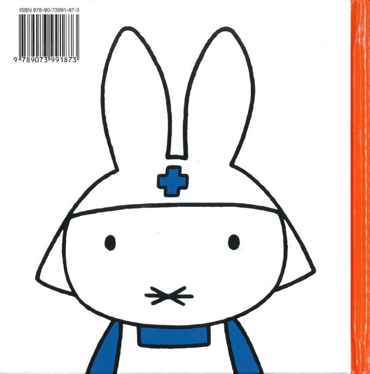 Dick Bruna Nijntje in het ziekenhuis kinderboek achterkant