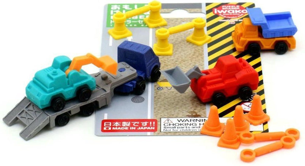 iwako | Puzzle Eraser | Trailer Set | 3+ - Kleine Eland