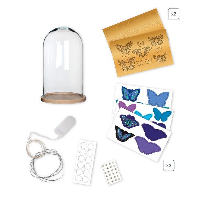 Janod | Atelier Deco | Verlichte stolp met Vlindertjes | 7+ - Kleine Eland