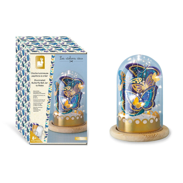 Janod | Atelier Deco | Verlichte stolp met Vlindertjes | 7+ - Kleine Eland