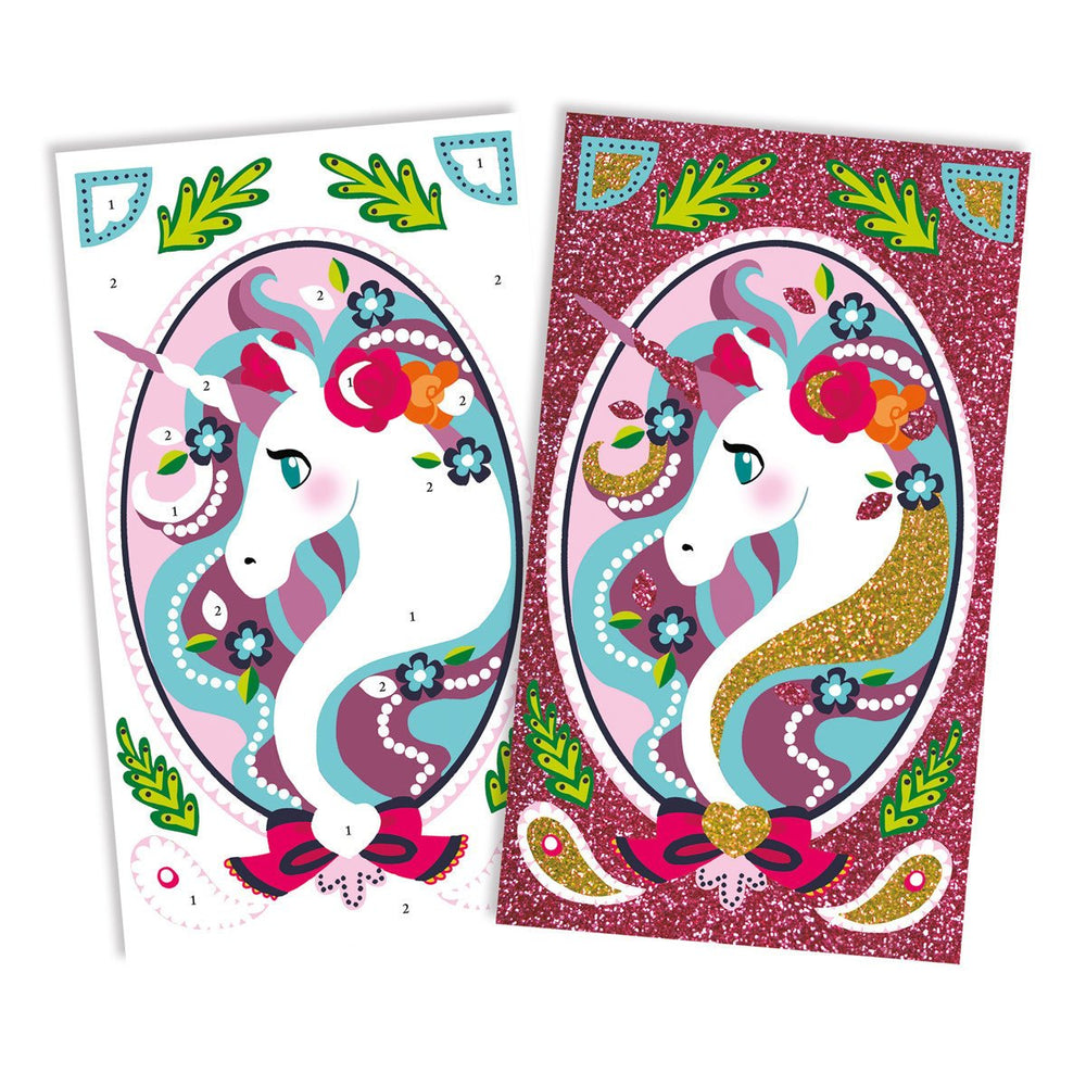 Janod Atelier - Glitter Eenhoorns 7+ - Kleine Eland
