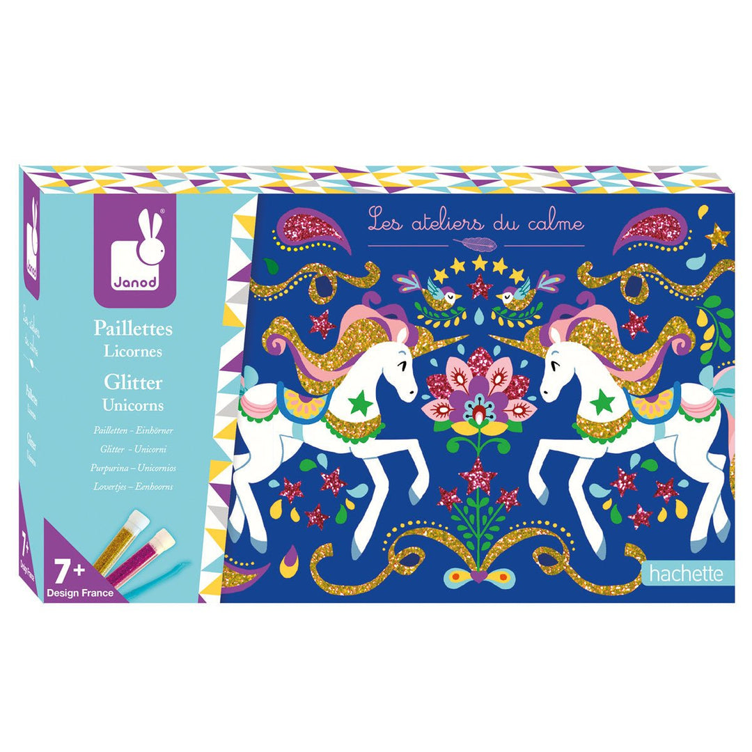 Janod Atelier - Glitter Eenhoorns 7+ - Kleine Eland