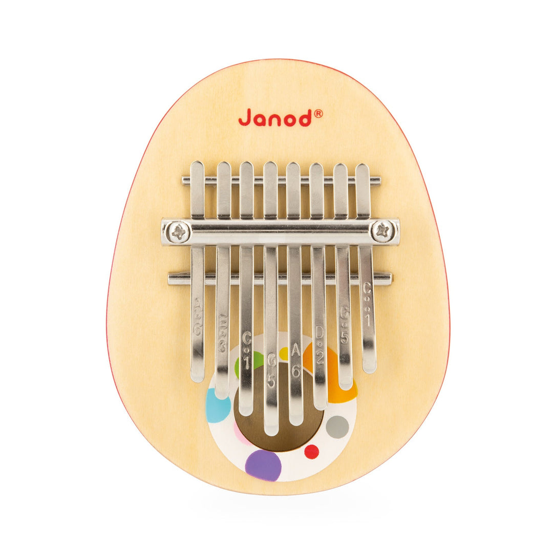 Janod | Confetti | Kalimba Duimpiano | 12 cm | 5+ - Kleine Eland