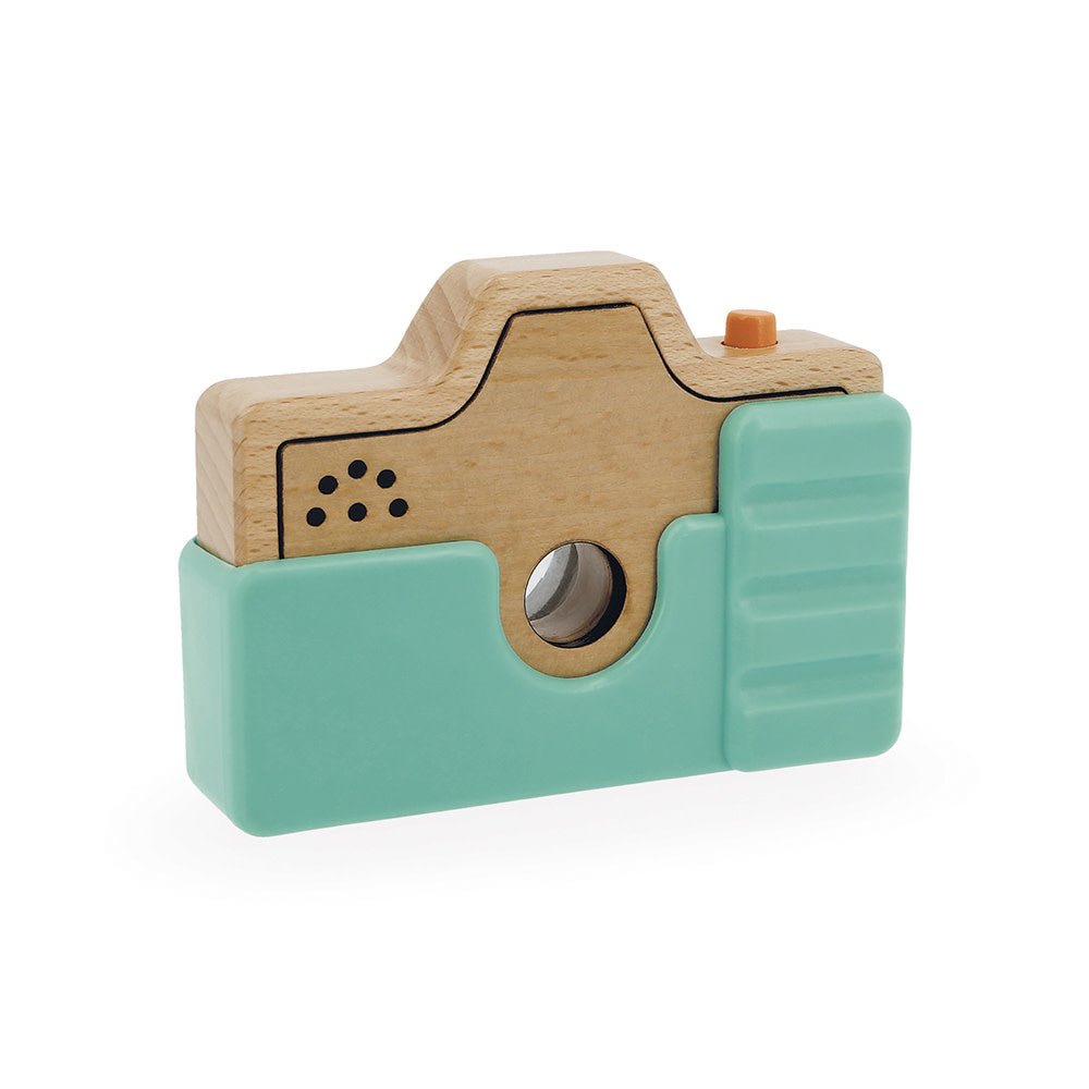 Janod | Foto Camera | met Geluid | Groen | 14 cm | 1+ - Kleine Eland