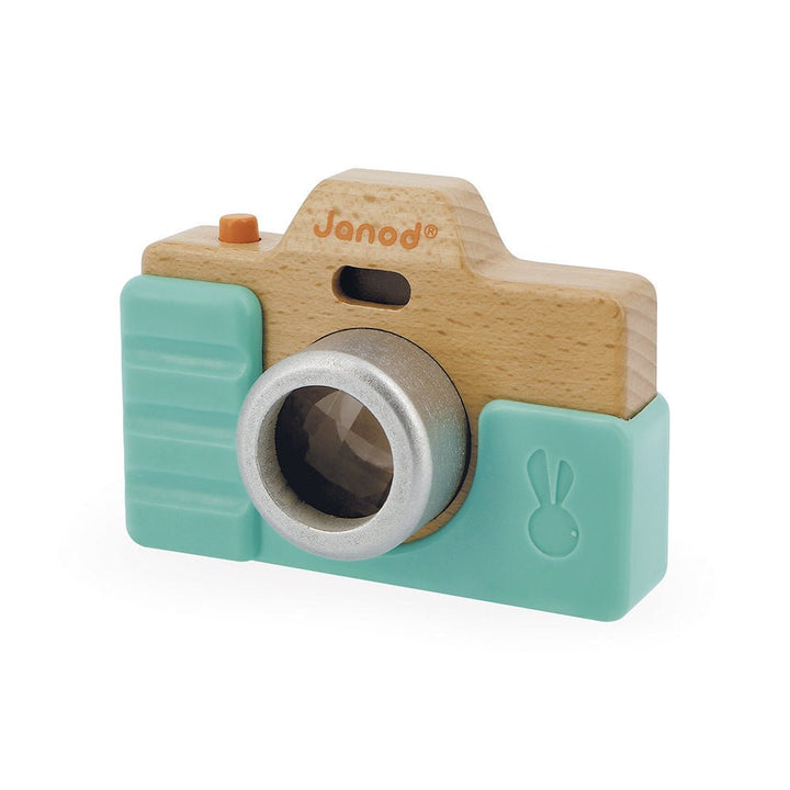 Janod | Foto Camera | met Geluid | Groen | 14 cm | 1+ - Kleine Eland