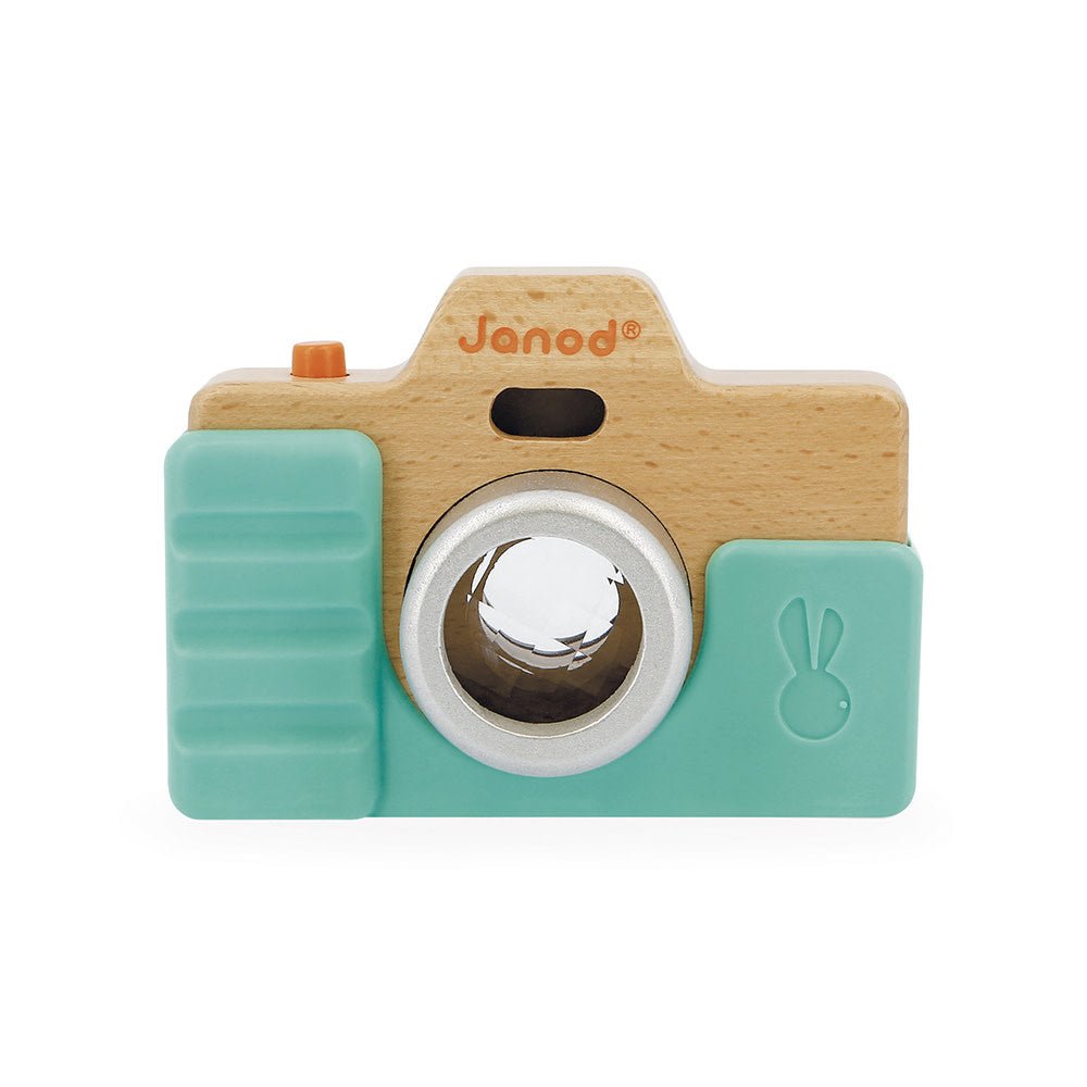 Janod | Foto Camera | met Geluid | Groen | 14 cm | 1+ - Kleine Eland