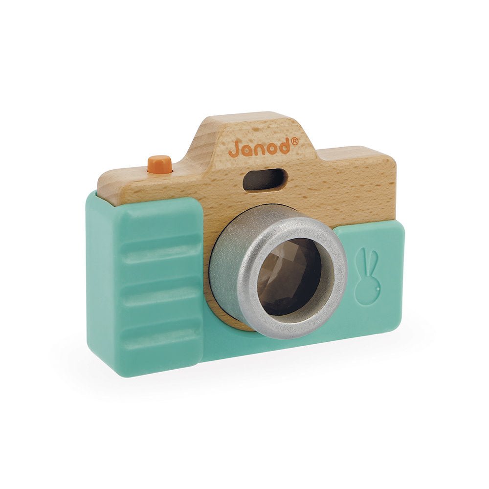 Janod | Foto Camera | met Geluid | Groen | 14 cm | 1+ - Kleine Eland