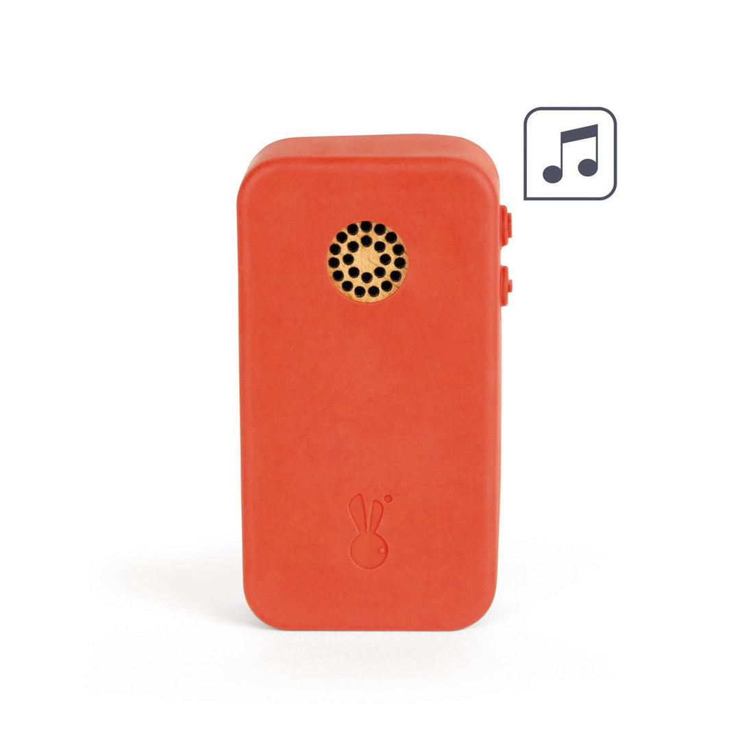 Janod | Houten Telefoon Met Geluid | 14 cm | 1+ - Kleine Eland