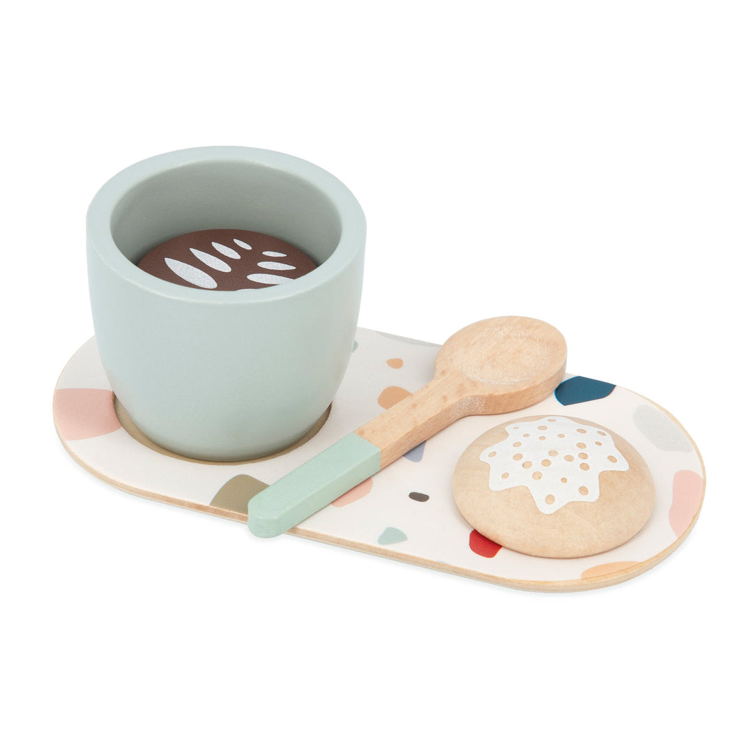 Janod | in de Keuken | Koffieset | De Mokkapot | 13 delig | 3+ - Kleine Eland