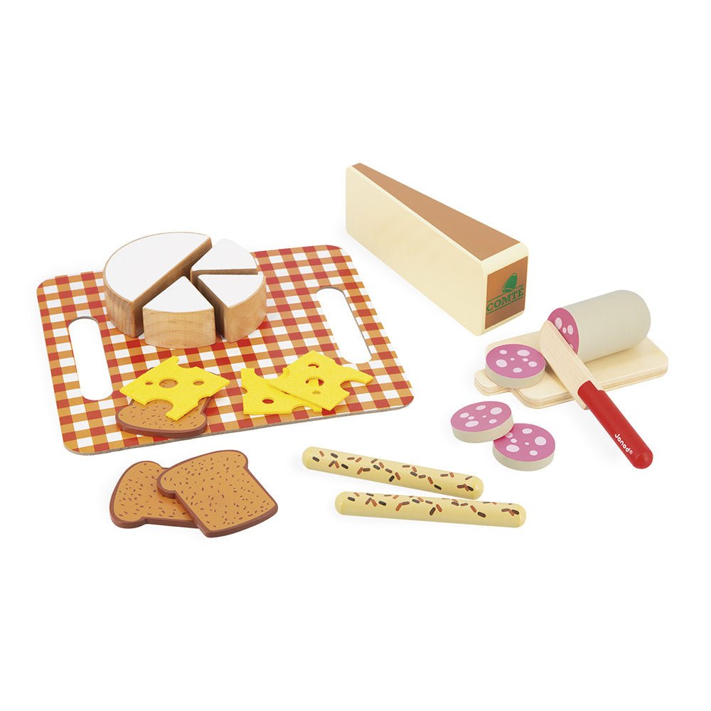Janod | in de Keuken | Mijn eerste Franse Aperitief | 20 delig | 3+ - Kleine Eland