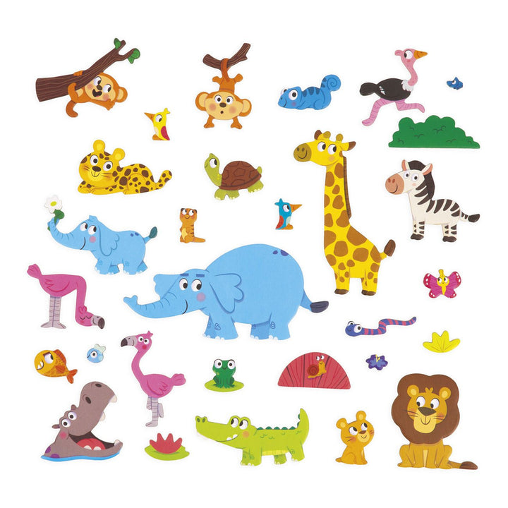Janod | Magneti Stories | Afrikaanse dieren | 3 - 8 jaar - Kleine Eland