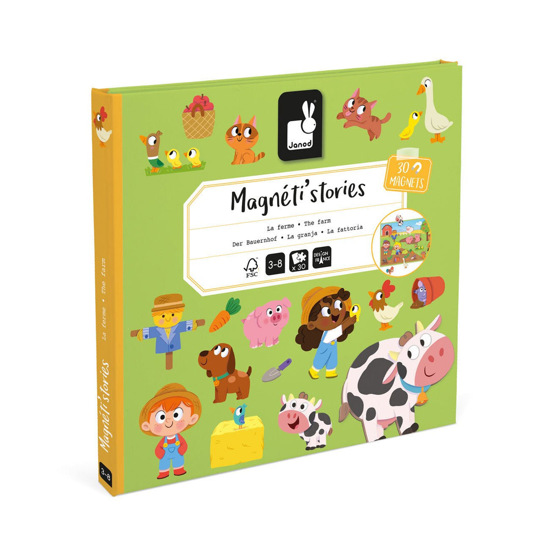 Janod | Magneti Stories | Boerderij | 3 - 8 jaar - Kleine Eland