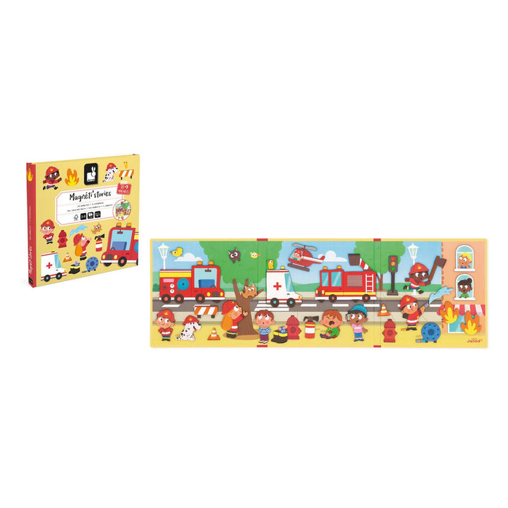 Janod | Magneti Stories | Brandweer | 3 - 8 jaar - Kleine Eland