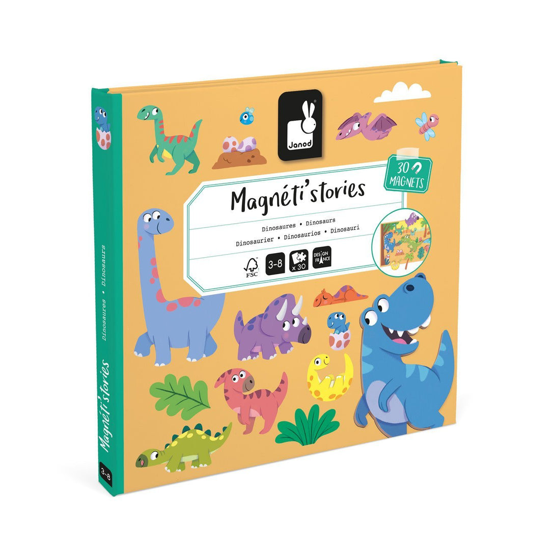 Janod | Magneti Stories | Dinosaurus | 3 - 8 jaar - Kleine Eland