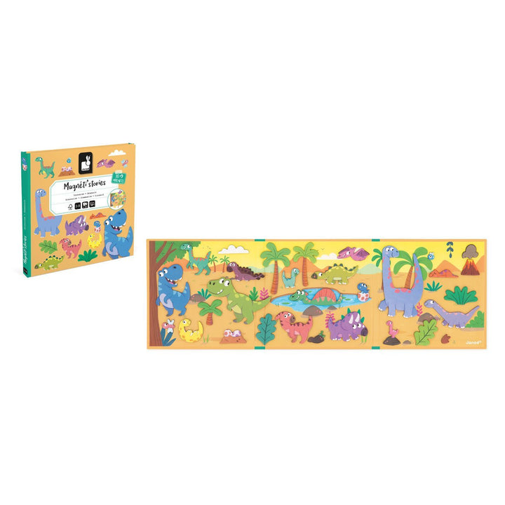 Janod | Magneti Stories | Dinosaurus | 3 - 8 jaar - Kleine Eland