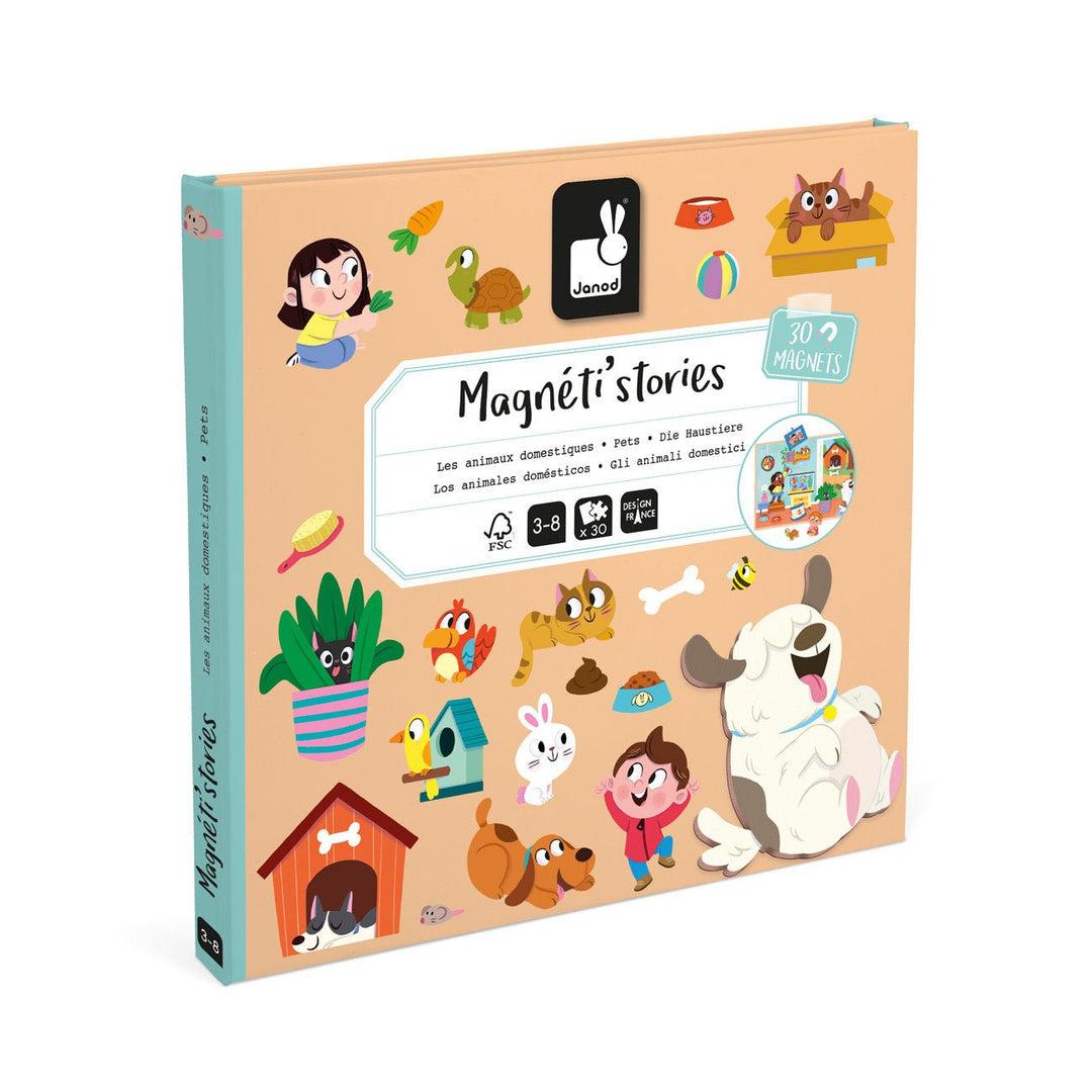 Janod | Magneti Stories | Huisdieren | 3 - 8 jaar - Kleine Eland