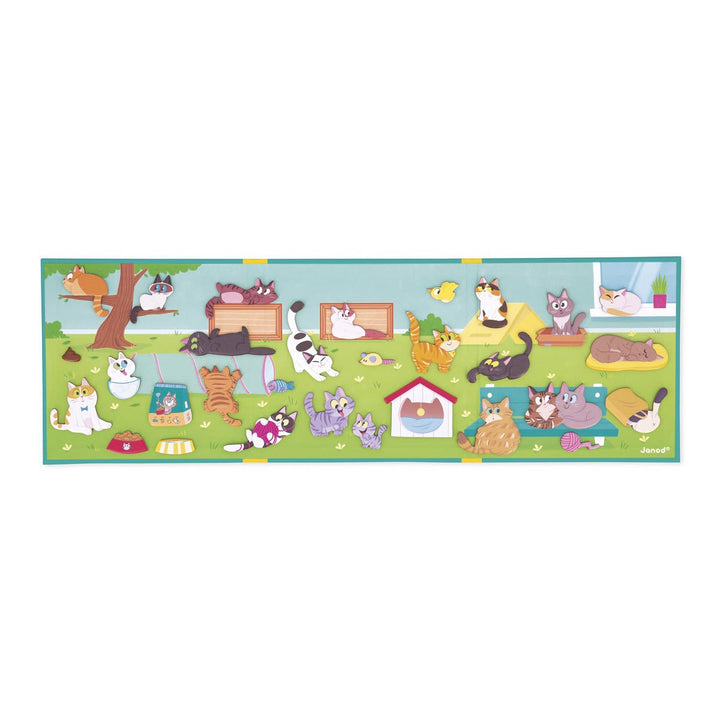 Janod | Magneti Stories | Katten | 3 - 8 jaar - Kleine Eland