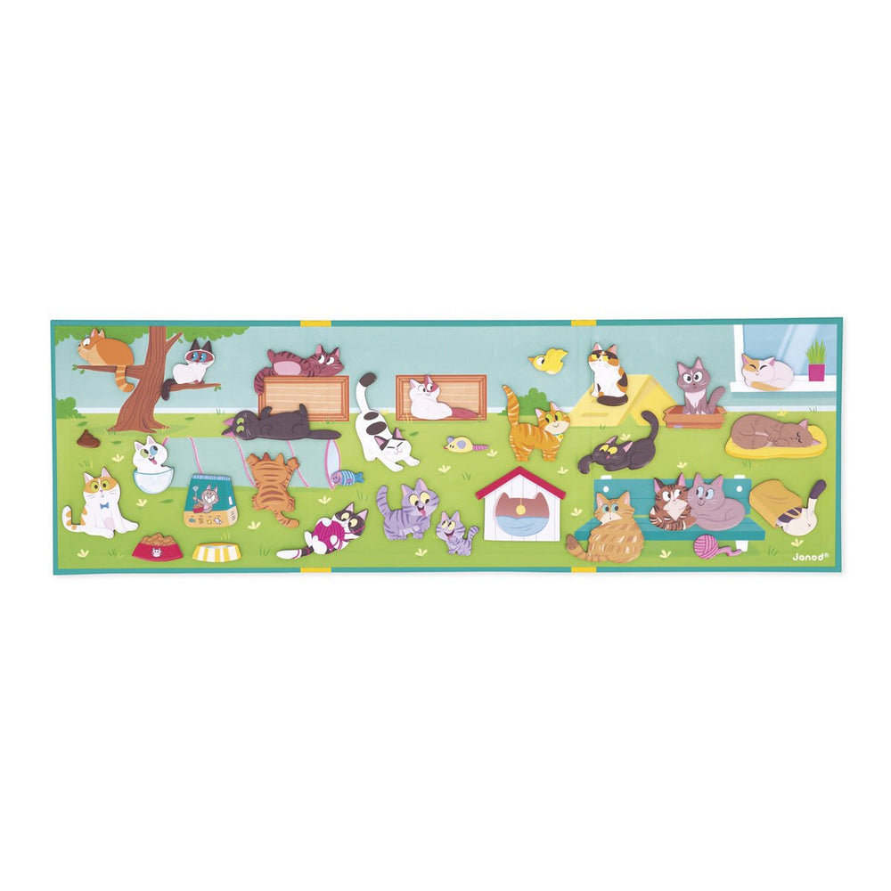 Janod | Magneti Stories | Katten | 3 - 8 jaar - Kleine Eland