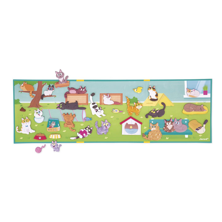 Janod | Magneti Stories | Katten | 3 - 8 jaar - Kleine Eland