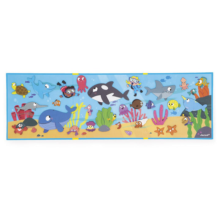 Janod | Magneti Stories | Zeedieren | 3 - 8 jaar - Kleine Eland