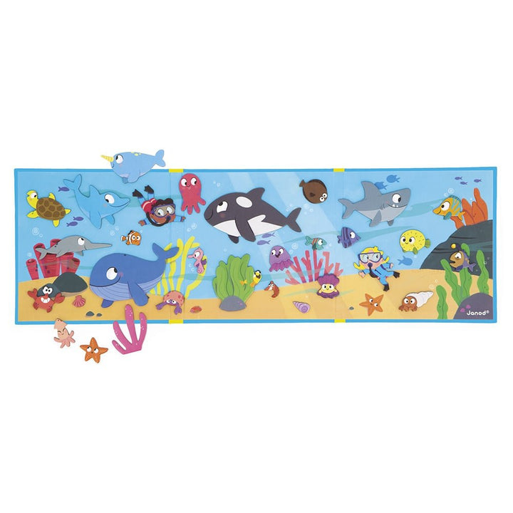 Janod | Magneti Stories | Zeedieren | 3 - 8 jaar - Kleine Eland