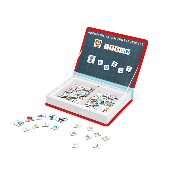 Janod | Magnetibook | Alfabet Nederlandstalig! | 3 tot 8 jaar - Kleine Eland